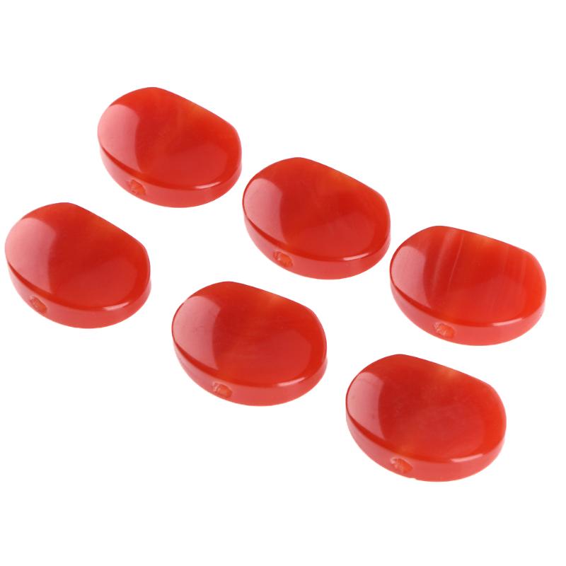 6pcs Guitar Tuning Pegs Tuners Heads Replacement Buttons Knobs Handle Cap-ebowsos