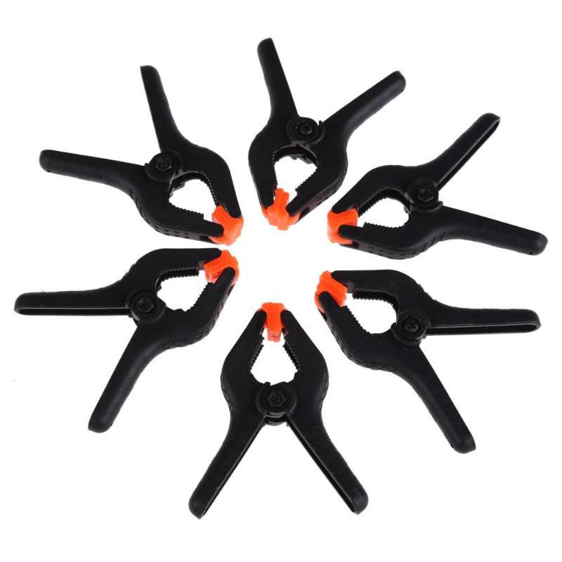 6pcs Nylon Clamps Clip Photo Heavy Duty Muslin Backdrop Photo Studio Background Stand Clips Clamps Accessories - ebowsos