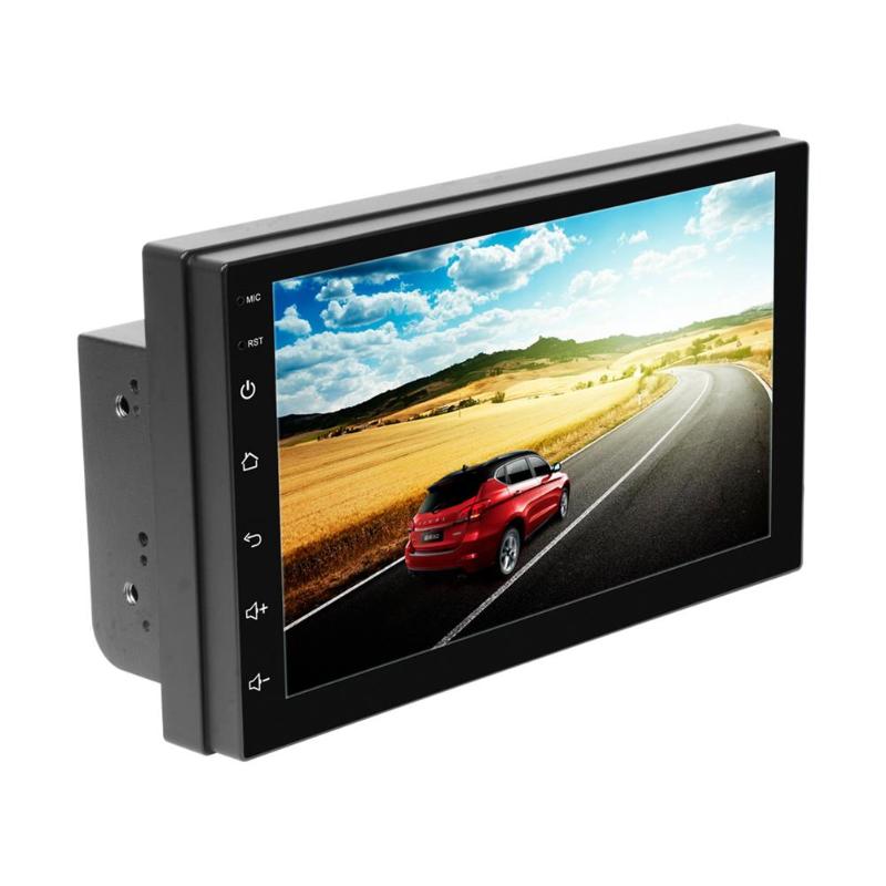 7 Inch Touch Screen 2Din Quad-Core Android 8.1 Car Stereo MP5 Player GPS Navi AM FM Radio WiFi BT4.0 Phone Link Head Unit New - ebowsos