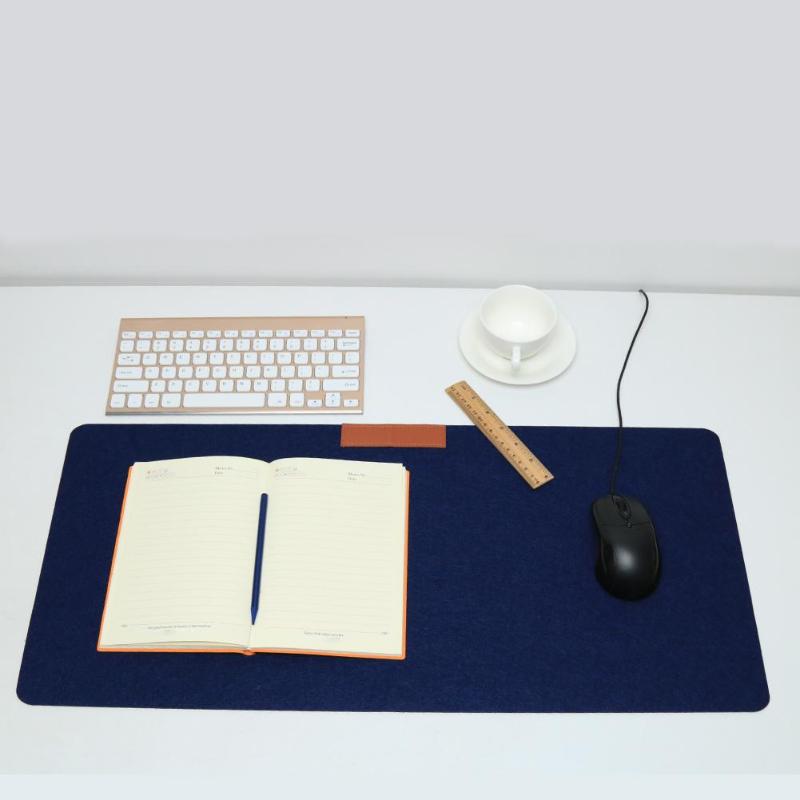 700*330mm Large Office Computer Desk Mat Modern Table Keyboard Mouse Pad Wool Felt Laptop Cushion Desk Mat Gamer Mousepad Mat - ebowsos