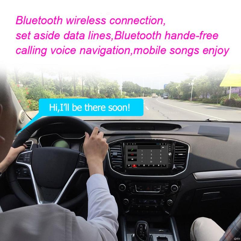 7022B 2Din 1024*600 7" Touch Screen Car Bluetooth MP5 Player Stereo Video Audio FM Radio Media Player With Backup Camera New - ebowsos
