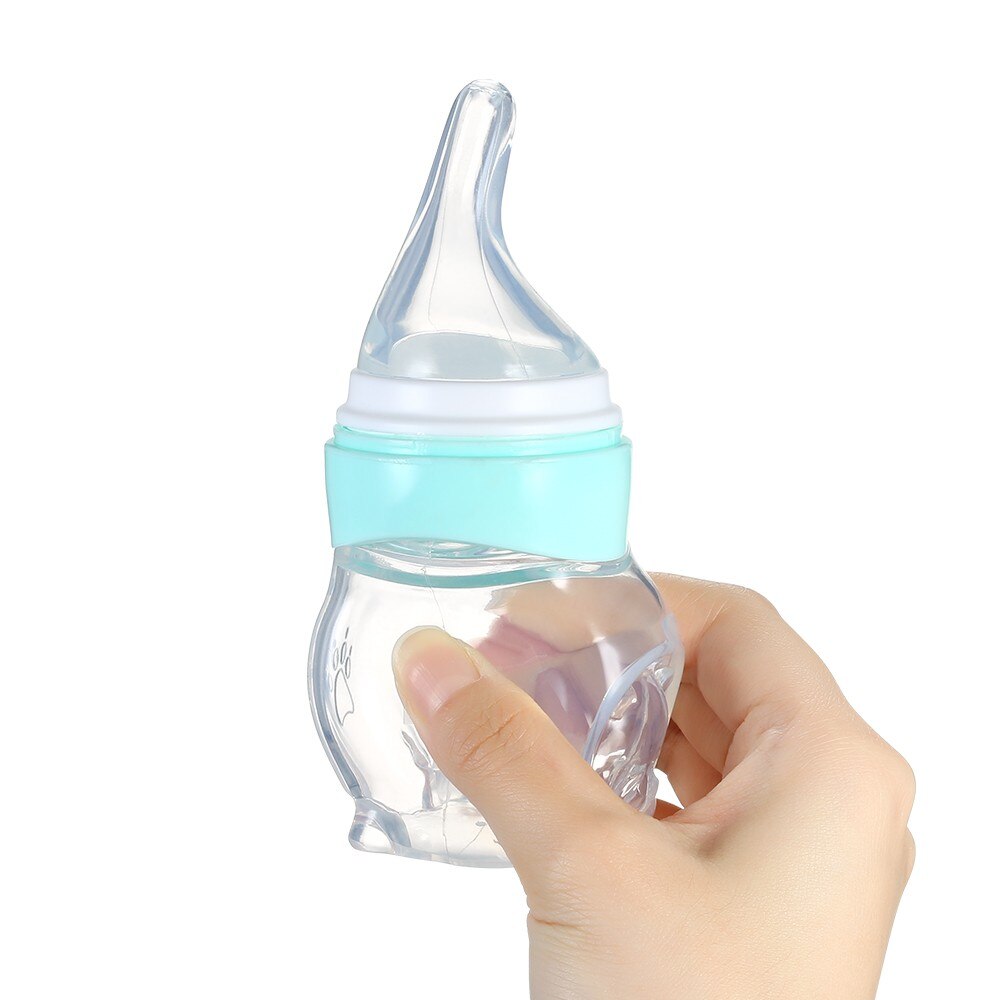 70ml Baby Medicine Dispenser Pacifier Silicone Squeeze Feeder Newborn-ebowsos
