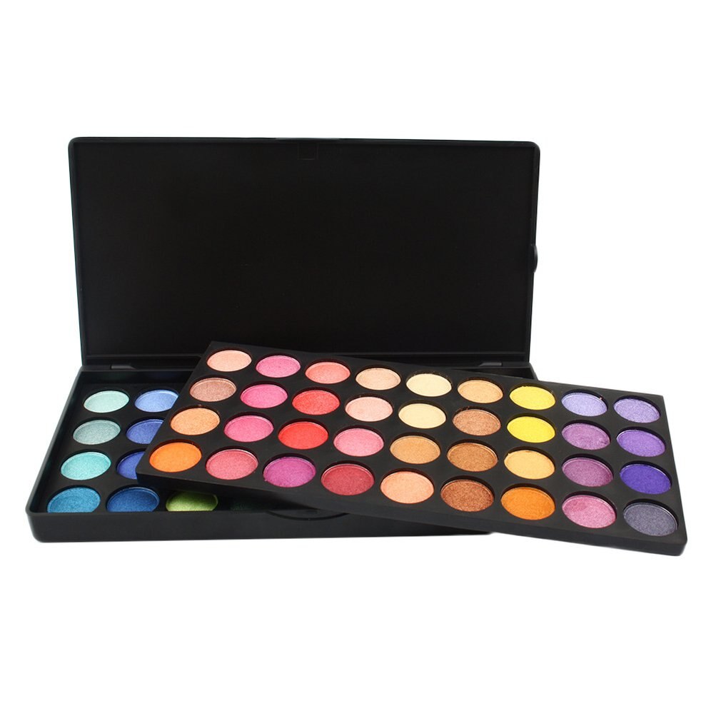 72 Colors Double Layer Women Eyeshadow Makeup Palette Natural Non-Fading Long Lasting Cosmetic Eyeshadow Palette Tool - ebowsos