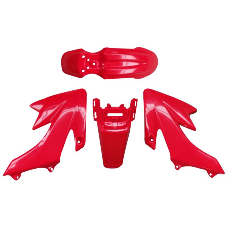 7Pcs Plastic Covers Plastic Fairing for Honda CRF XR 50 CRF 125cc SSR PRO Pit Dirt Bike Racing Accessories Car Styling Mouldings - ebowsos