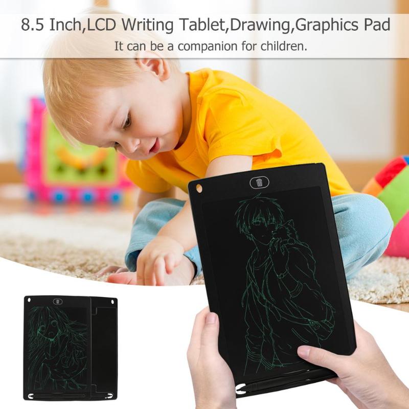 8.5 Inch Portable Smart LCD Writing Tablet Electronic Notepad Drawing Graphics Handwriting Pad Board With CR2020 Button Battery - ebowsos