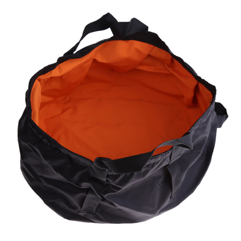 8.5L Large Capacity Outdoor Hiking Camping Picnic Folding Washing Basin Bucket Portable Water Pot-ebowsos