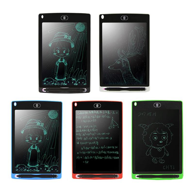 8.5inch Portable LCD Writing Board Drawing Graphics Tablet Handwriting Pads E-paper Electronic Notepad with Magnetic - ebowsos