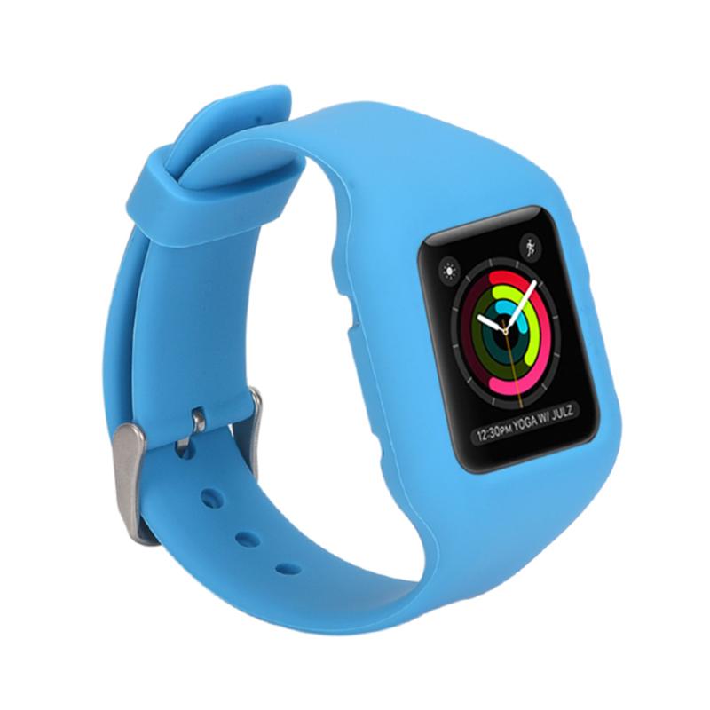 8 Colors 38MM Silicone Sport Band Fitness Replacement Watch Band Wrist Strap for Iphone Apple I Watch Sport WatchBand - ebowsos