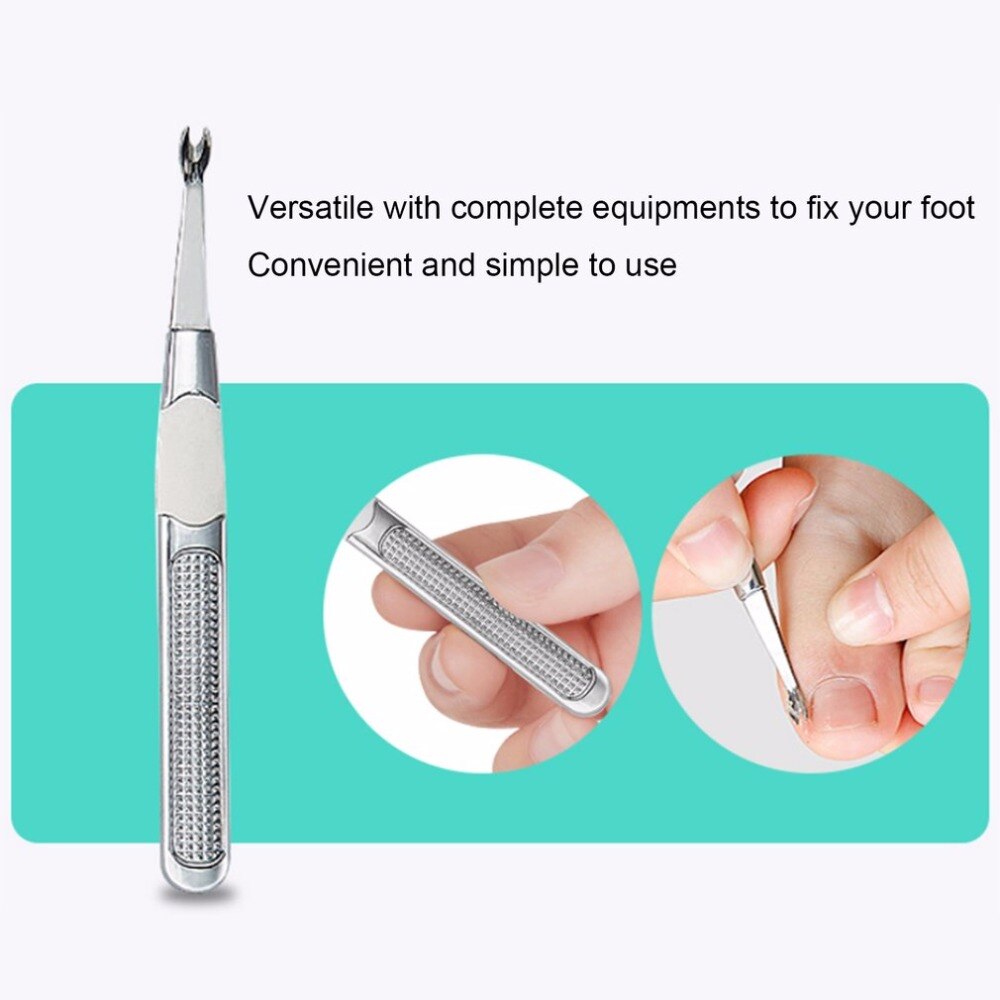 8PCS Pedicure Kit Eight In One Foot Grinder Exfoliating Calluses Dead Skin Corn Xerochasy Horny Foot File Suit Hot New - ebowsos