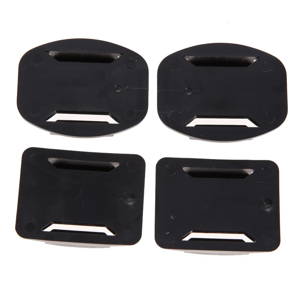8Pcs Flat Curved Adhesive Mount Helmet Accessories For Gopro Hero 1/2/3 /3+ Kit - ebowsos