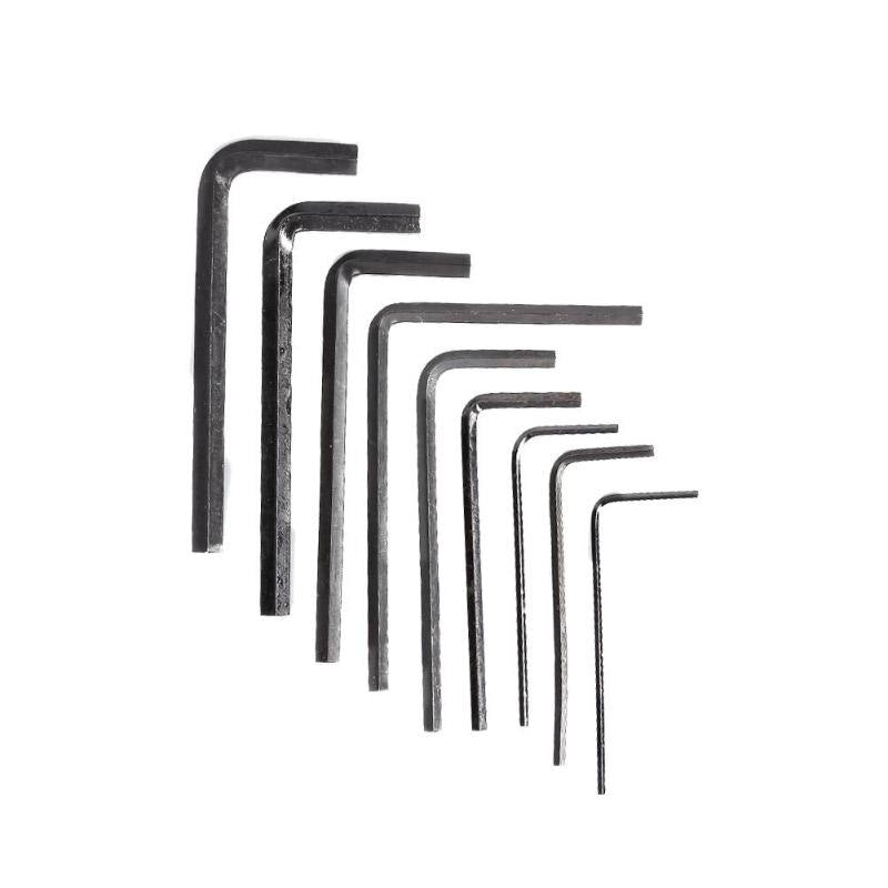 9pcs Steel Guitar Bridge Saddle Tremolo Knob Adjustment Allen Key Wrench-ebowsos