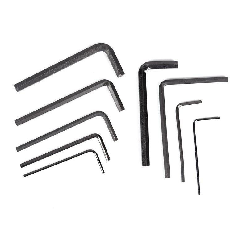 9pcs Steel Guitar Bridge Saddle Tremolo Knob Adjustment Allen Key Wrench-ebowsos