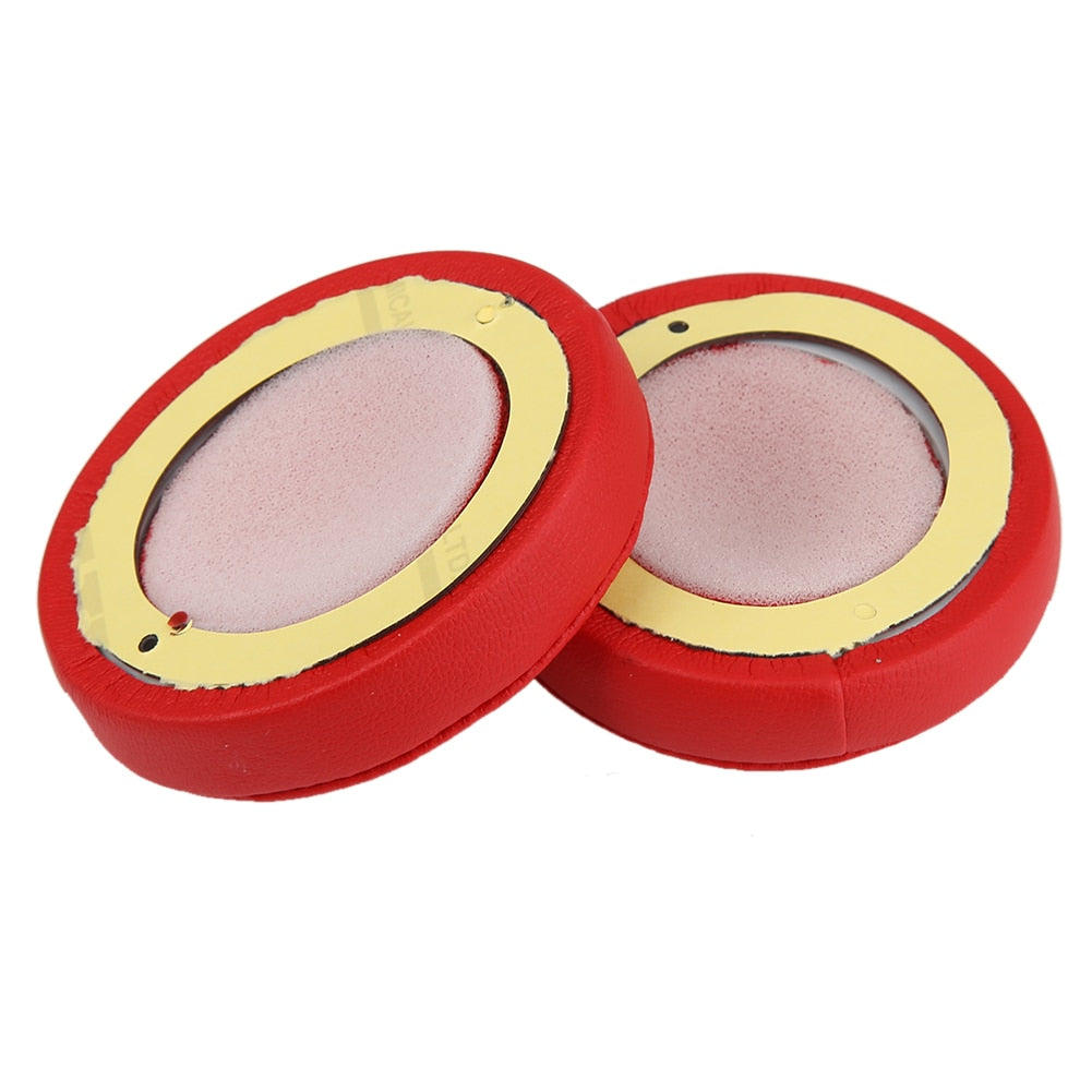 A Pair Red Replacement Ear Pads Ear Cushions For By Dr. Dre Solo 2.0 Solo2 Wireless Headphones Earpads - ebowsos