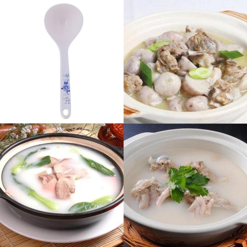 ABS Non Stick Printing Rice Soup Spoon Kitchen Rice Cooker Special Tool - ebowsos