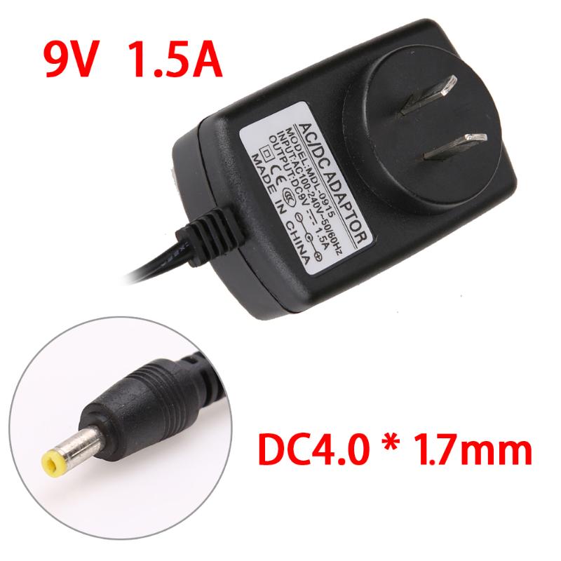 AC 110~240V 50/60Hz to DC 9V 1.5A  4.0mmx1.7mm Switching Power Supply Adapter EU Plug - ebowsos