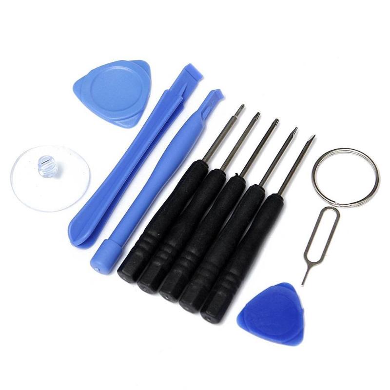 11 in 1 Professional Mobile Phones Opening Screen Pry Repair Tool Kit Mini Screwdrivers Tools Set For iPhone Samsung Moto - ebowsos