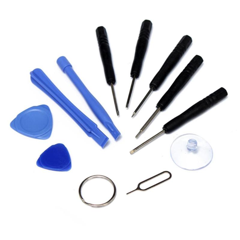 11 in 1 Professional Mobile Phones Opening Screen Pry Repair Tool Kit Mini Screwdrivers Tools Set For iPhone Samsung Moto - ebowsos
