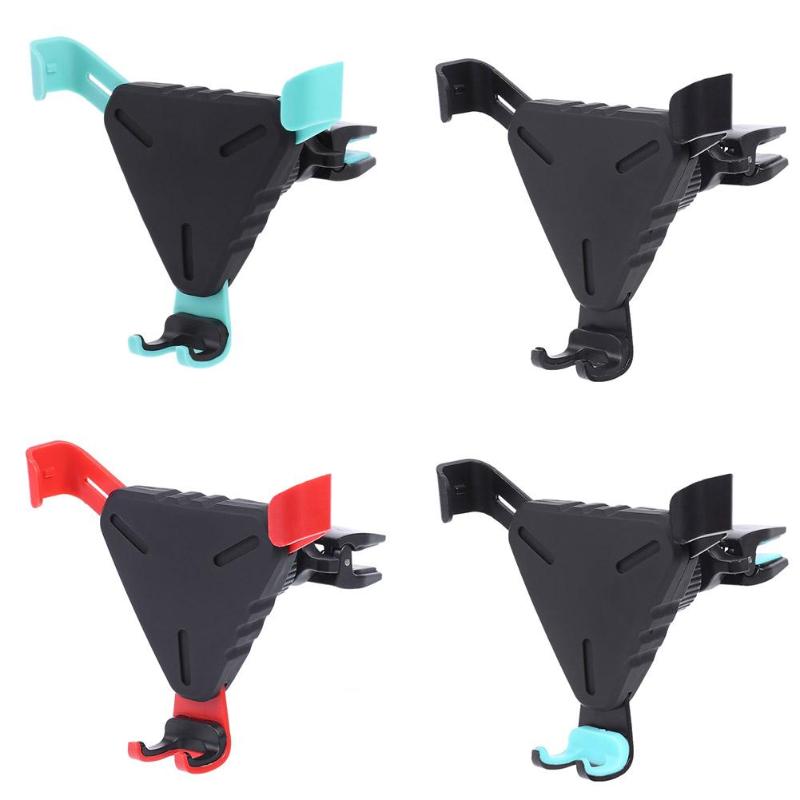 ABS Car Mobile Phone Holder Car Air Vent Mount Smartphone Gravity Stand Support Bracket Holder For iPhone Samsung Xiaomi - ebowsos