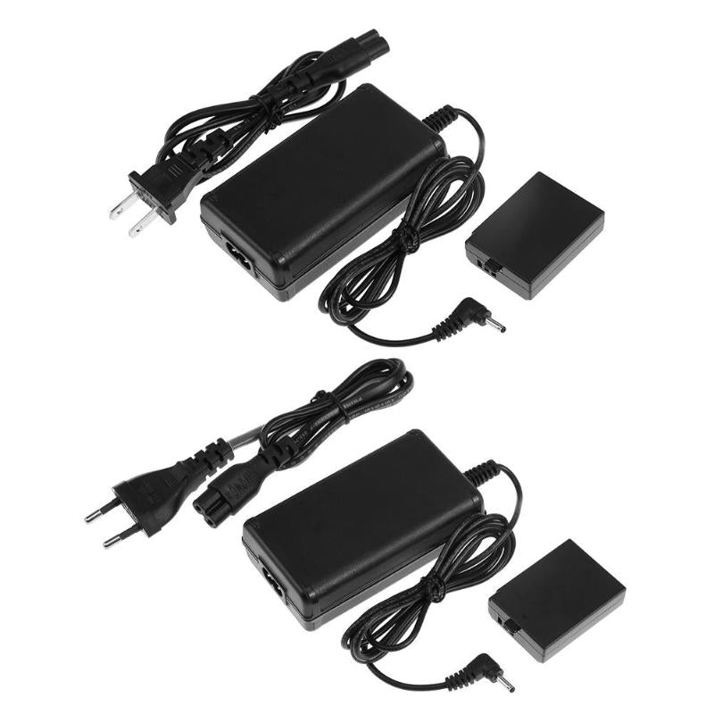 ACK-E10 Power Adapter Kit Power Adapter Charger with Coupler Cable Kits for Canon DSLR Camera EOS 1100D 1200D X50T3 - ebowsos