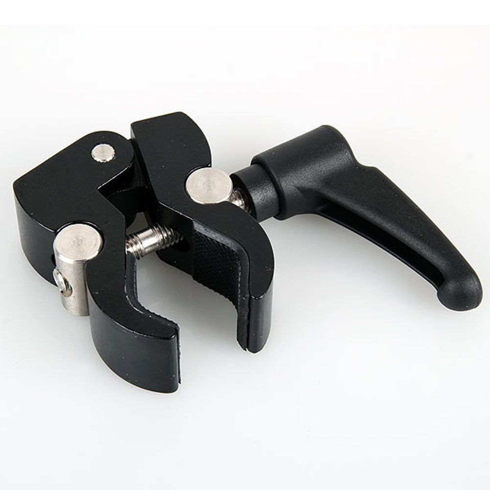 Camera Photography Friction Clip Arm Clamp Holder Mount with Standard Ball Head 1/4 3/8 Screw Camera Flash Holder Bracket - ebowsos