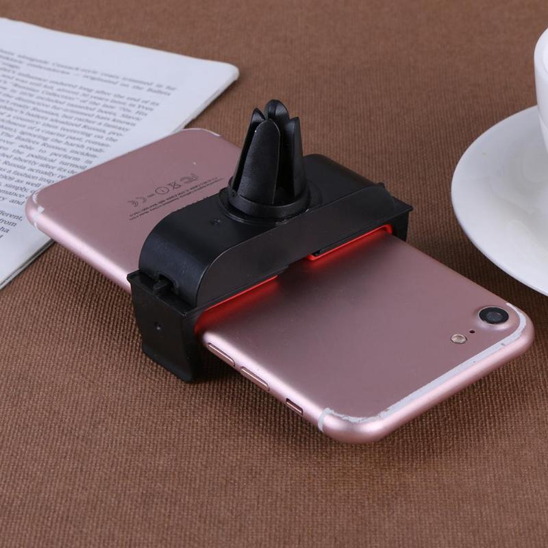 Car Phone Holder for iphone X 10  Mobile Phone Holder Stand 360 Rotation Air Vent Mount Holder Stand for Samsung Mount - ebowsos