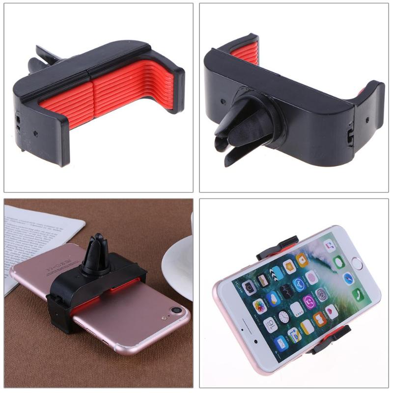 Car Phone Holder for iphone X 10  Mobile Phone Holder Stand 360 Rotation Air Vent Mount Holder Stand for Samsung Mount - ebowsos