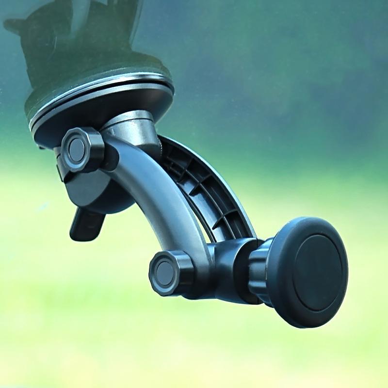 Car Suction Cup Adjustable Magnetic Bracket For iPhone X 8 7 6 6S Plus 5S GPS Car Windshield Dashboard Mount Phone Holder - ebowsos