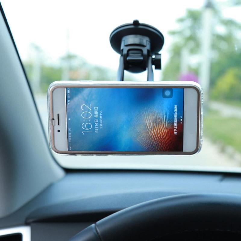 Car Suction Cup Adjustable Magnetic Bracket For iPhone X 8 7 6 6S Plus 5S GPS Car Windshield Dashboard Mount Phone Holder - ebowsos