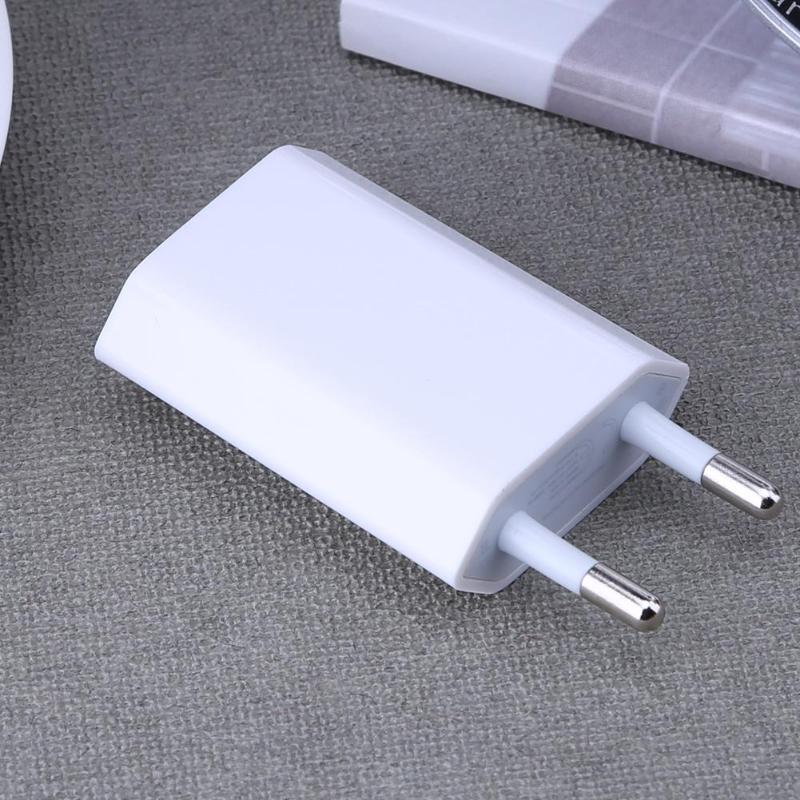 EU Plug USB 5V 1A Mini Travel Wall Charger Power Adapter Mobile Phone Wall Charger Adapter For Samsung HTC LG Smartphone - ebowsos