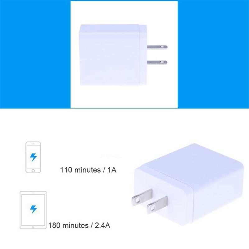 EU/US QC 3.0 3 Ports USB Quick Fast Charging Wall Travel Charger Adapter For iPhone Samsung Xiaomi Huawei Phones Tablets - ebowsos