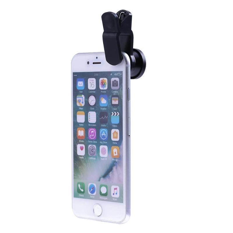 Mobile Phone Clip Lenses 180 Degree Fish Eye 0.67X Wide Angle 10X Macro 3 in 1 HD External Lens Kit For iPhone7 6 Samsung - ebowsos