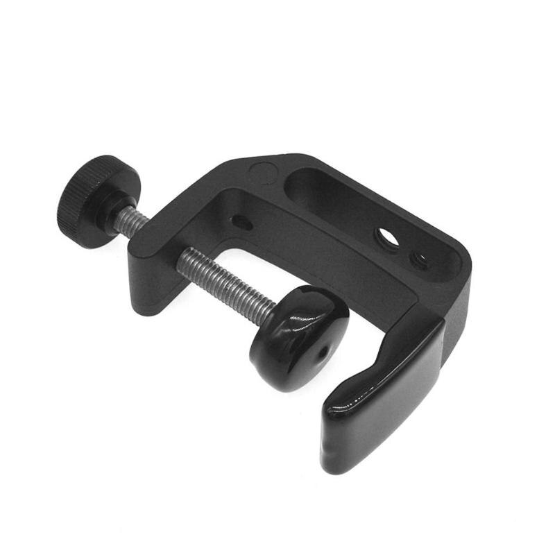 Multifunction C Type Clamp Clip 1/4" 3/8" For Camera Flash Speedlite Holder Light Stand Photography Studio Accessories - ebowsos