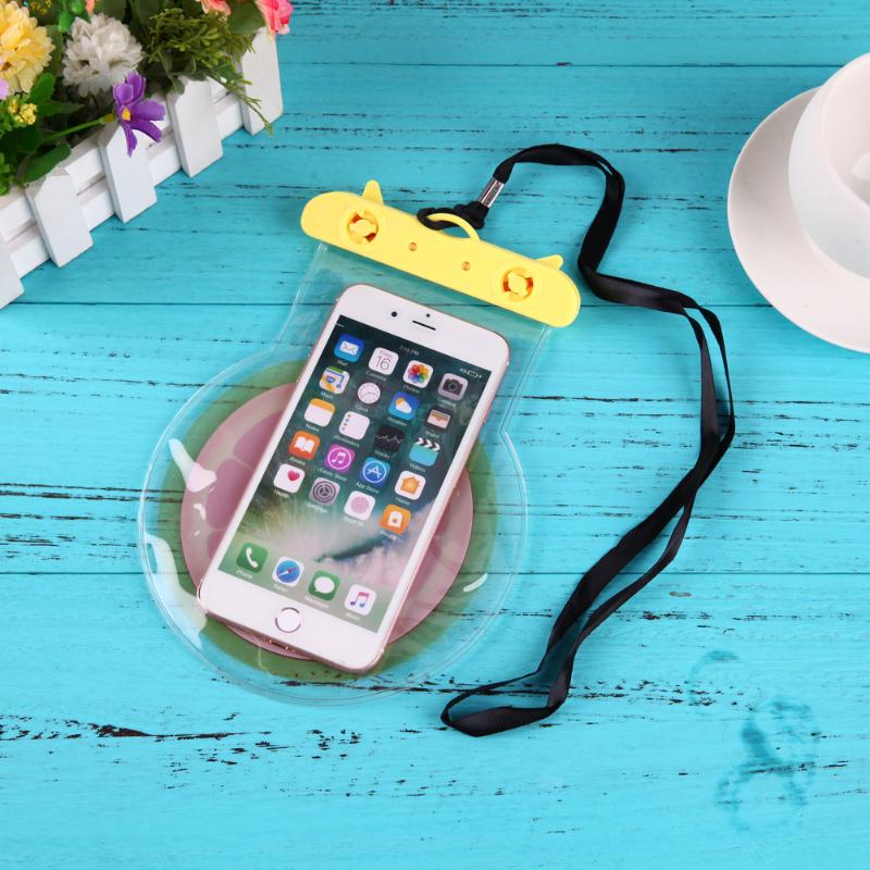 Summer Cute Fruit Theme Waterproof Smartphone Case For iPhone 5s 6 6s 7 8 Plus Diving Swimming Sealing Cover Pouch Bag - ebowsos