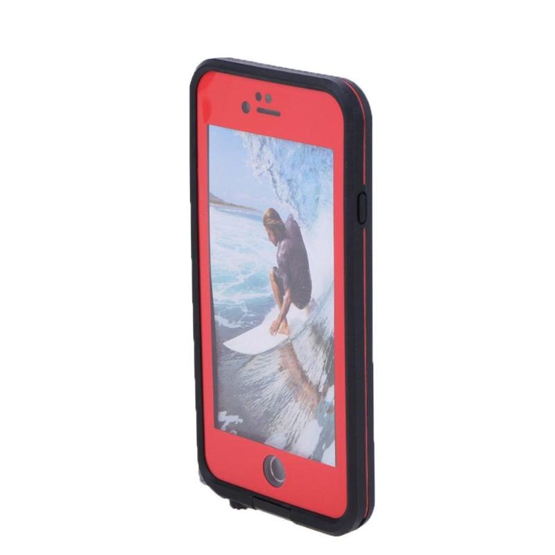 TPU Outdoor Waterproof Underwater Diving Armor Case For iPhone 6 6S 360 Degree Full Cover Protective Housing Cases Coque - ebowsos