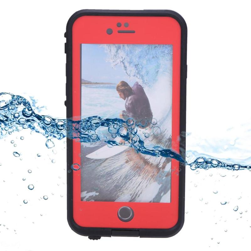 TPU Outdoor Waterproof Underwater Diving Armor Case For iPhone 6 6S 360 Degree Full Cover Protective Housing Cases Coque - ebowsos