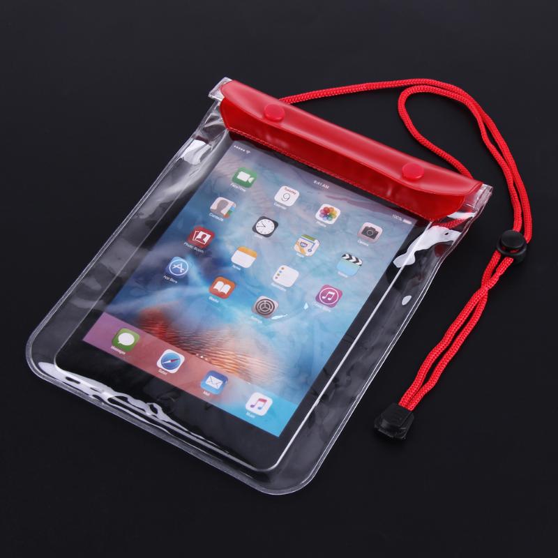 Three Layers Sealing Universal Outdoor Waterproof Mobile Phone Tablet Bag Case Large Pouch Diving Swimming Storage Cases - ebowsos