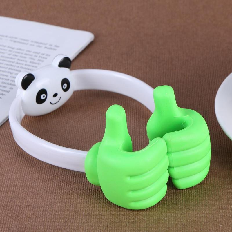 Universal Car Phone Holder Lazy Mobile Phone Desktop Stand Mount Thumb Hand OK Holder for Cell Phone High Quality Holder - ebowsos