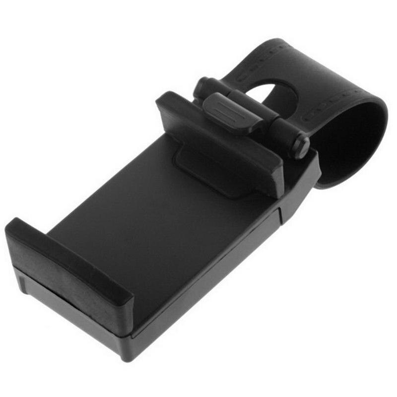 Universal Mini Car Auto Steering Wheel Phone Clip Holder Mount GPS Navigate Bracket Stand For iPhone 5S 6 Samsung Xiaomi - ebowsos