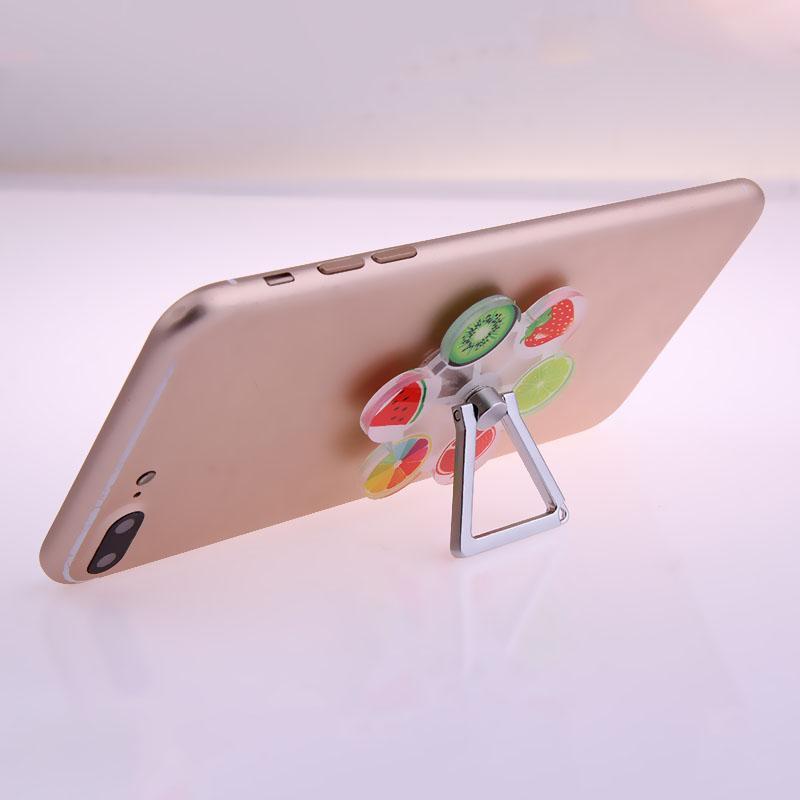 Universal Mini Cute Folding Finger Ring Holder Smartphone Hand Spinner Stand Holder For iPhone ipad Samsung Table - ebowsos