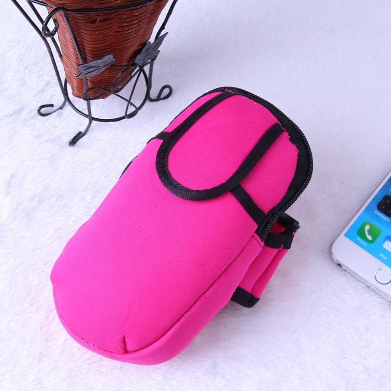 Universal Nylon Armbag Outdoor Sport Running Jogging Waterproof Armband Bag Phone Cover Case Pouch Bag For iPhone X 8 7 6 - ebowsos