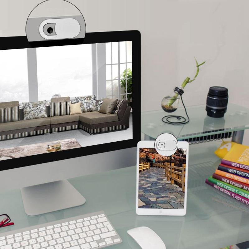 WebCam Shutter Slider Plastic Camera Cover Sticker For iPad Phone Web Laptop PC Mac Tablet Privacy Phone Webcam Cover - ebowsos