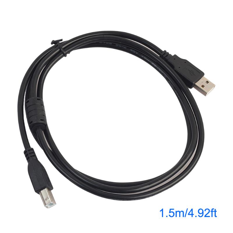 1.5m/3m High Speed USB 2.0 Male to Male Scanner Printer Cable Sync Data Charging Cord for Dell HP Canon Epson - ebowsos