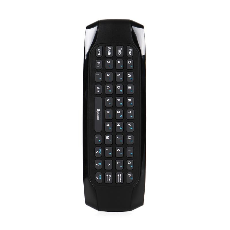 2.4G Air Mouse Wireless Keyboard Remote Control 77 Keys LED Indicator Light for Android Smart TV Box - ebowsos