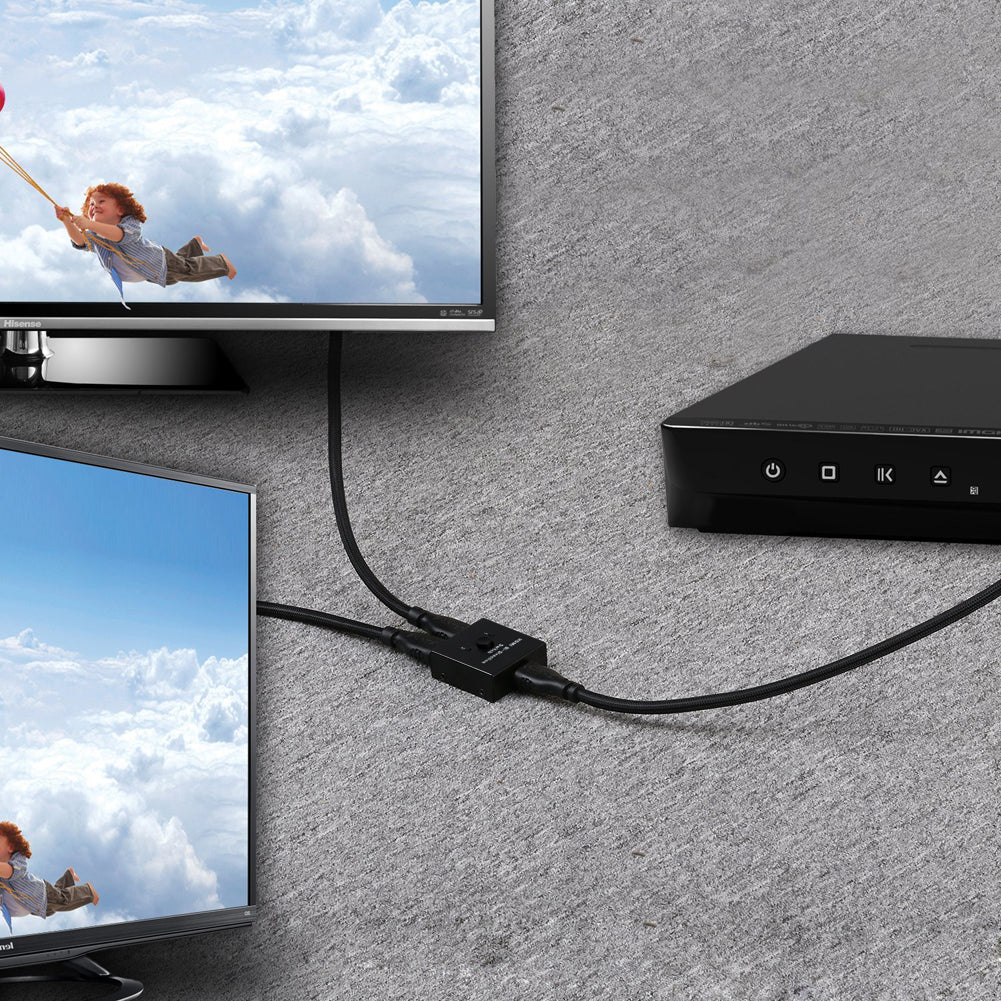 2 LED display working port HDMI Bi-direction 2x1 Switch for HDMI 4K 2K ...