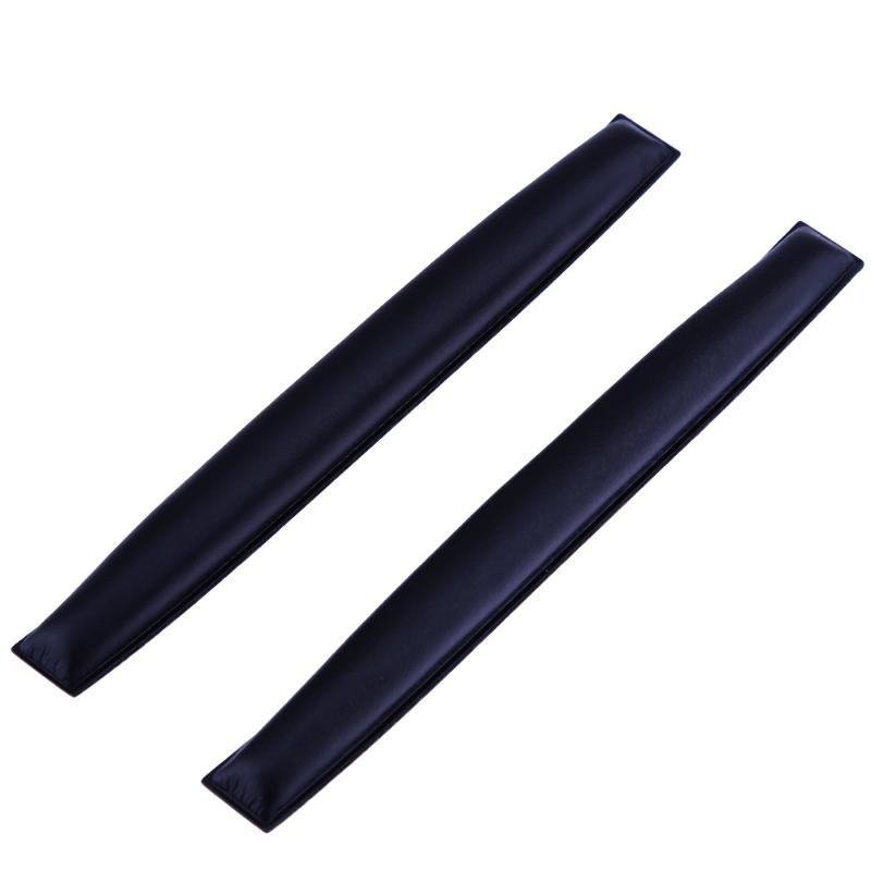 2pcs Replacement Headband Cushion Pad Soft Foam and Artificial Leather for Sennheiser HD25 PC150 PC151 PC155 - ebowsos