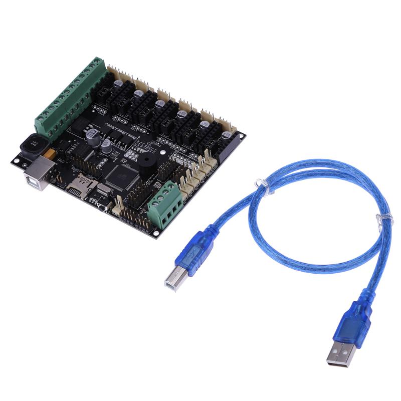 3D Printer Motherboard Megatronics V3 Control Board With Welding AD597 Chip USB 2.0 Full Speed compatible - ebowsos