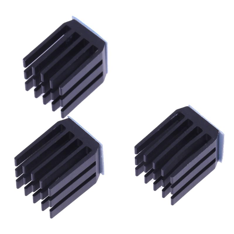 3D Printer Parts 10pcs Stepper Motor Driver Heat Sinks Cooling Heatsink for TMC2100/8825  High Quality Accessory - ebowsos