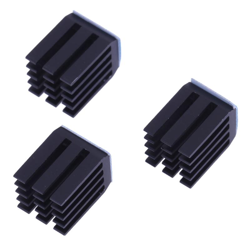 3D Printer Parts 10pcs Stepper Motor Driver Heat Sinks Cooling Heatsink for TMC2100/8825  High Quality Accessory - ebowsos