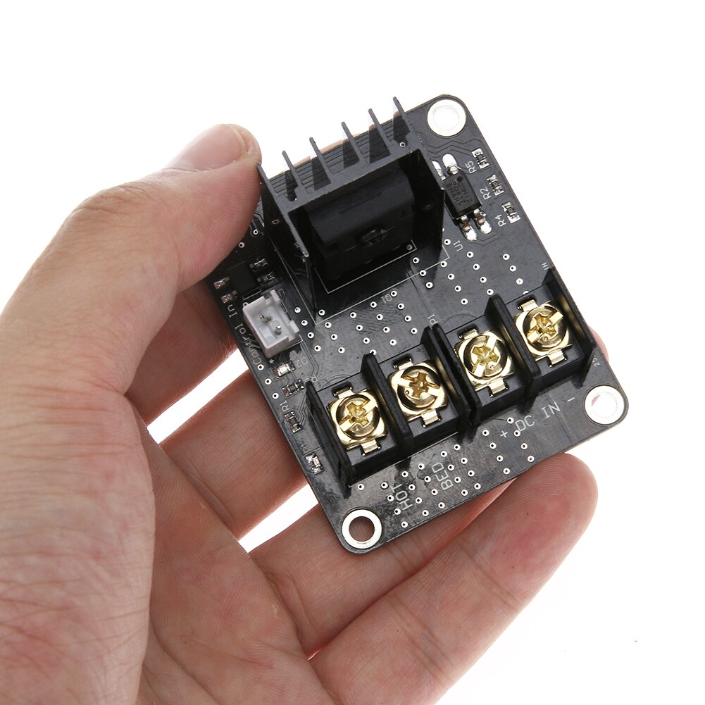 3D Printer Parts General Add-on Heated Bed Power Expansion Module High Power Module for 3D Printer with Cable - ebowsos