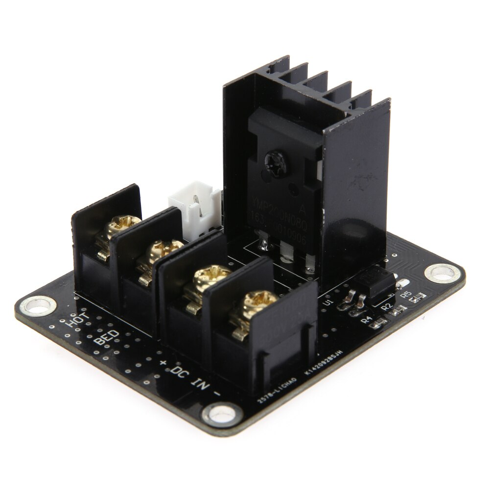 3D Printer Parts General Add-on Heated Bed Power Expansion Module High Power Module for 3D Printer with Cable - ebowsos